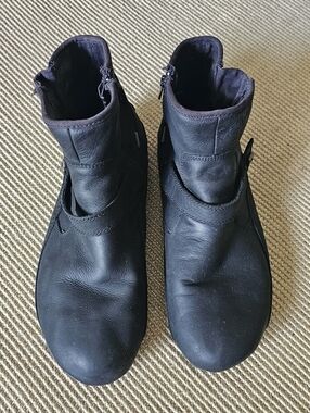 Merrell Haven Duo Black Leather Waterproof Boots - Women's Size 10.5